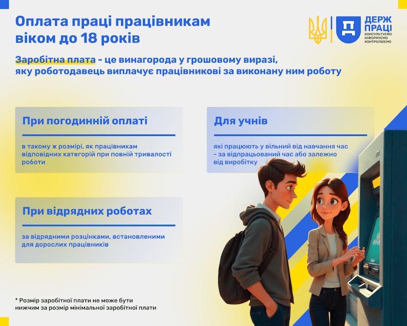 Державна служба з питань праці інформує