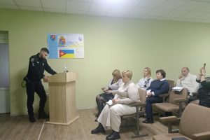 Поліцейським офіцером громади Паращенком М.В.. було прозвітовано про результати роботи за 2025 рік