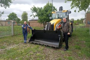 Нижньосироватська сільська рада отримала екскаватор-навантажувач Нижньосироватська сільська рада отримала екскаватор-навантажувач