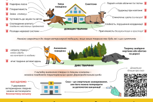 Будь відповідальним! Провакцинуй своїх улюбленців! Будь відповідальним! Провакцинуй своїх улюбленців!