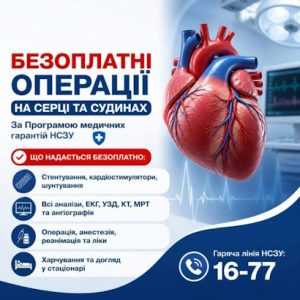 Понад 35,4 млн грн сплатила НСЗУ медзакладам Сумщини за кардіохірургічну допомогу Понад 35,4 млн грн сплатила НСЗУ медзакладам Сумщини за кардіохірургічну допомогу